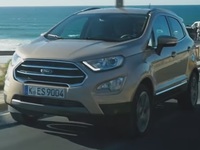 Le Ford Ecosport avec des tapis en plastique de bouteilles recyclées