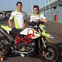 Moto GP - Ducati: Pramac présente son Hypermotard