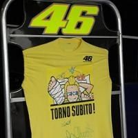 Moto GP - Rossi: "Je marche avec des béquilles et depuis quelques jours je peux poser mon pied sur le sol"