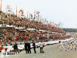 (Le Mans 2010) Un clin d'œil au départ en épi!