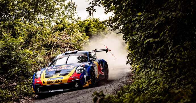 Sébastien Loeb a failli gagner un rallye avec une Porsche complètement hors normes