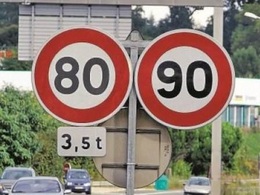 Sondage: 73 % des Français défavorables à une diminution de la vitesse de 10 km/h