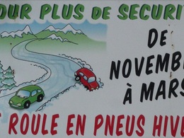 Pratique: le point sur les pneus avant l'hiver