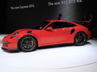 Porsche GT3 RS : 7'20'' sur le Ring - En direct du salon de Genève 2015