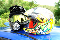 Reportage : Yam' WR450F versus Sub' Impreza Sti GrN. 2/3