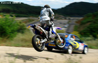 Reportage : Yam' WR450F versus Sub' Impreza Sti GrN. 3/3