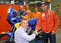 Cyril Despres poursuit l'aventure KTM