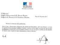PV radars – Dénonciation obligatoire des salariés par leur patron : droit de réponse du Ministère de l'Intérieur