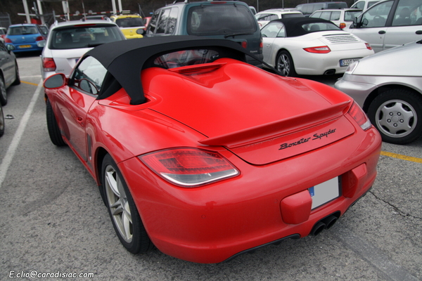 Photos du jour : Porsche Boxster Spyder