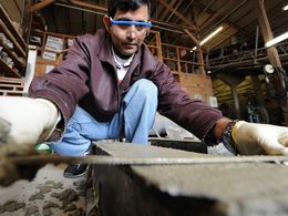 L'utilisation de béton recyclé permettrait d'économiser jusqu'à 20% sur le coût de fabrication des chaussées
