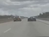 Un policier surpris en train de faire la course avec une Lamborghini