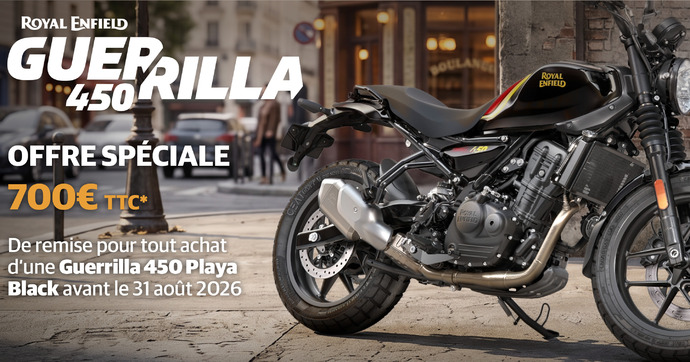 Royal Enfield célèbre l’été avec des promos sur l’Himalayan 450 et la Guerrilla 450