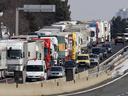 Social: les routiers montent au front contre l'Ecotaxe