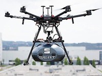 Seat imagine une chaîne de production assistée par des drones