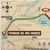 Dakar - étape 2 : le parcours du jour