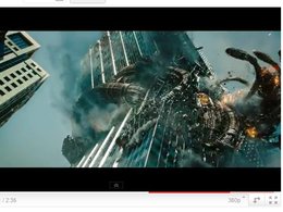 Transformers 3 ... énième bande-annonce : peur sur l'Amérique, une tour s'effondre ...