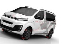Salon de Genève 2017 - Citroën SpaceTourer 4x4 Ë : concept publicitaire
