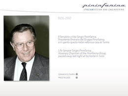 Sergio Pininfarina est mort
