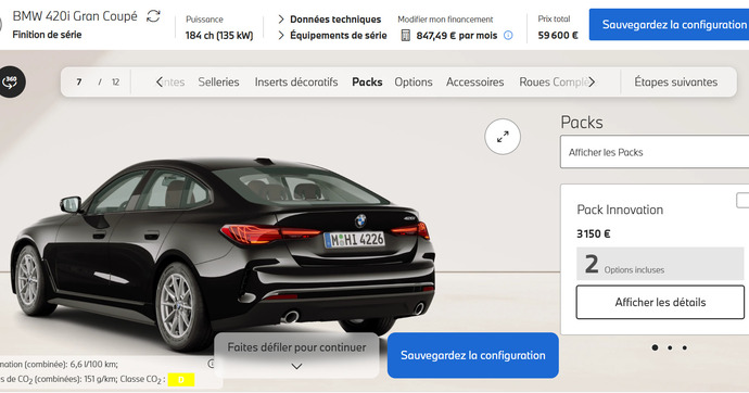 Quel constructeur propose le meilleur configurateur en ligne ?