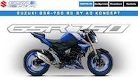 Tuning: AD Koncept, configurateur pour Suzuki GSR 750... 220 possibilités au programme
