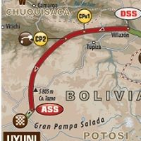 Dakar - étape 5 : le parcours du jour