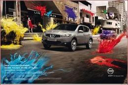 Le Qashqai fait du paintball en ville avec Playstation et Spontex !