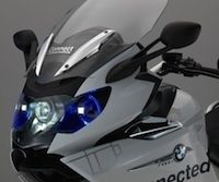 BMW Motorrad: éclairage laser sur une K1600 GTL