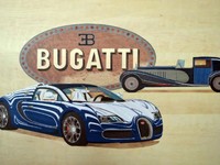 Cité de l'Automobile à Mulhouse : une exposition de voitures en marqueterie