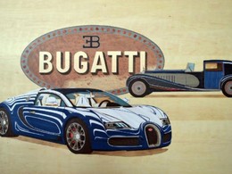 Cité de l'Automobile à Mulhouse : une exposition de voitures en marqueterie