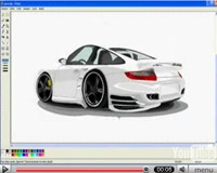 Les vidéos du jour : dessiner une voiture sous Paint. Acte 2, 3 et 4
