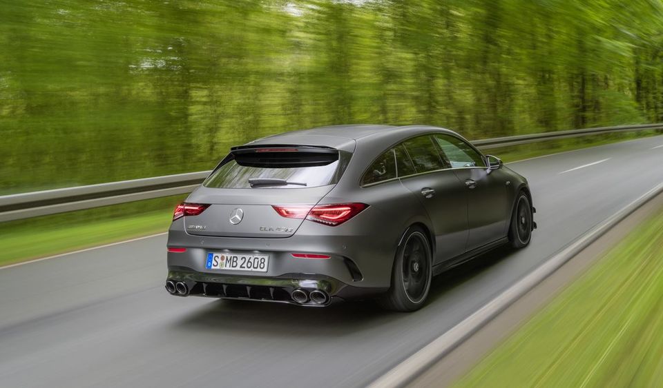 Mercedes Dévoile La Cla Shooting Brake 45 Amg S