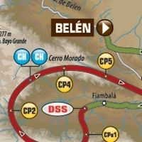 Dakar - étape 10 : le parcours du jour