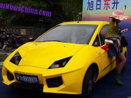 Insolite : voici la Lishededidong Urban Supercar, une électrique chinoise aux lignes de Lamborghini Aventador