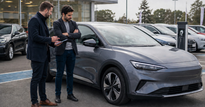 Véhicule électrique d'occasion : le bon calcul en 2026