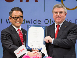 Toyota choisit la forme olympique