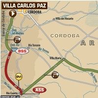 Dakar - étape 13 : le parcours du jour