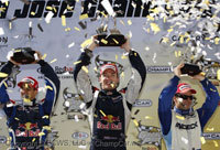 Champcar San Jose: Doornbos de loin