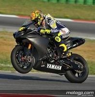 Moto GP - Rossi: Les images du test de Brno
