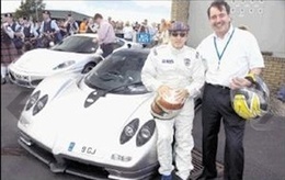 Pagani Zonda crashée en Angleterre : le pilote serait Jackie Stewart