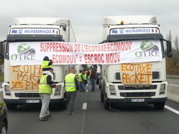 Ecotaxe : reportage au coeur du mouvement des chauffeurs routier
