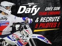 Championnat de France d'Enduro: Dafy recrute 5 pilotes