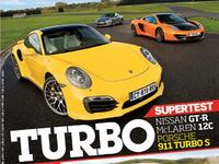 Drag Race Motorsport : McLaren 12C Spider vs Nissan GT-R vs Porsche 911 Turbo S