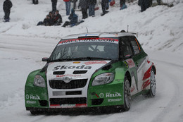 IRC Monte Carlo : les Skoda enfoncent le clou (dans la neige)