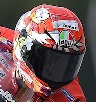 AGV Iannone Winter Test: gare aux mouettes