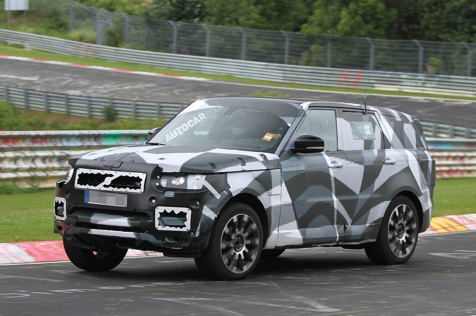 Nufc Range Rover Le nouveau Range Rover Sport en test sur le Nurburgring