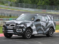 Le nouveau Range Rover Sport en test sur le Nurburgring