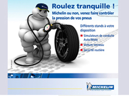 Pneus/sécurité-économie de carburant : l'opération « Faites le plein d’air » de Michelin a démarré