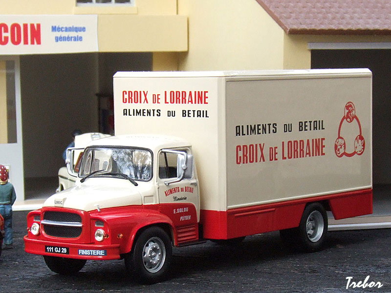 Altaya 1/43 Unic MZ 36 Porte voiture - Collection