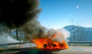 Top Gear : les premières images de l'épisode avec l'Alpine A110 en feu