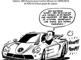 Le dessin du jour – Carlos dépense immodérément